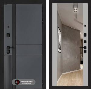 Входная дверь Эволаб с Зеркалом Максимум — Грей софт купить в Москве