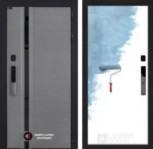 Входная дверь Пиано Смарт 2.0 панель 28 — Грунт под покраску купить в Москве