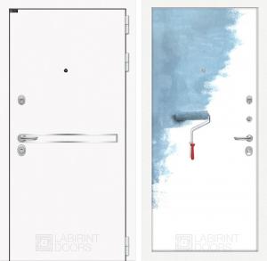 Входная дверь Лайн Вайт 28 — Грунт под покраску купить в Москве