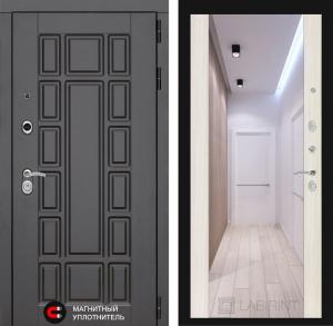 Входная дверь Нью-Йорк с Зеркалом Максимум — Сандал белый купить в Москве