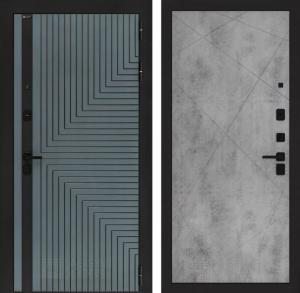 Входная дверь Кредор 24 — Бетон светлый купить в Москве