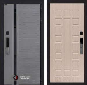 Входная дверь Пиано Смарт 2.0 панель 04 — Беленый дуб купить в Москве