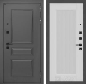 Входная дверь Орлеан 30 — Белый рельеф софт купить в Москве