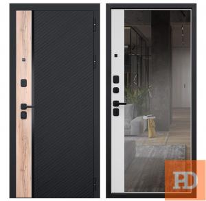 Стальная дверь «Фрегат» с зеркалом купить в Москве