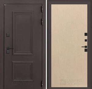 Входная дверь Полярис лайт 05 — Венге светлый купить в Москве