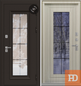 Входная дверь АЛЯСКА БРАУН купить в Москве