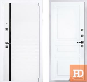Входная дверь Арма Гранд Вайт 23 Рал 9003 купить в Москве
