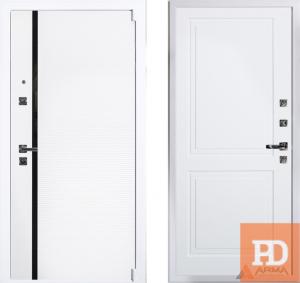 Входная дверь Арма Гранд Вайт 13 белый матовый купить в Москве