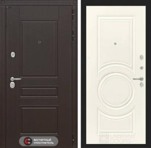 Входная дверь Мегаполис 23 — Ванилла веллюто купить в Москве