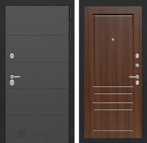 Входная дверь Арт 03 — Орех бренди купить в Москве