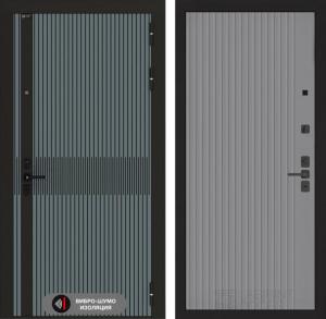 Входная дверь Иссида 29 — Серый рельеф софт купить в Москве