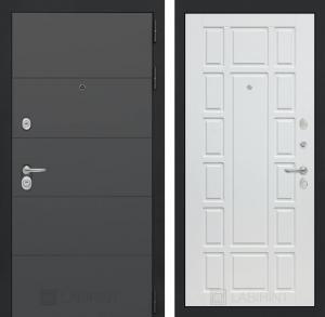 Входная дверь Арт 12 — Белое дерево купить в Москве