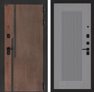 Входная дверь Кармина 30 — Серый рельеф софт купить в Москве