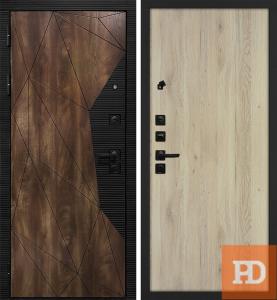 Входная дверь STR Лофт 2 Дуб молочный купить в Москве