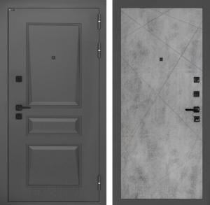 Входная дверь Орлеан 24 — Бетон светлый купить в Москве