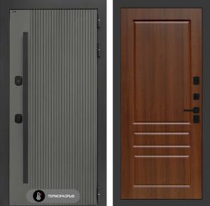Входная дверь Термолаб 1 тепло 03 — Орех бренди купить в Москве