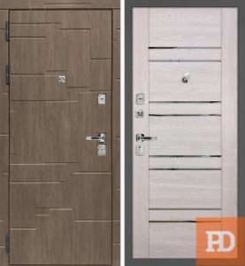 Входная дверь STR Домино PSK 1 ривьера крем купить в Москве