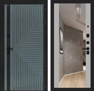 Входная дверь Кредор с Зеркалом Максимум — Грей софт купить в Москве