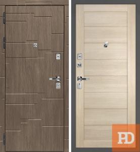 Входная дверь STR Домино Техно 708 капучино купить в Москве