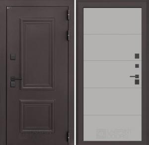 Входная дверь Полярис лайт 13 — Грей софт купить в Москве