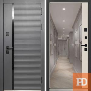 Входная дверь MXM-6 зеркало 1 софт шампань купить в Москве