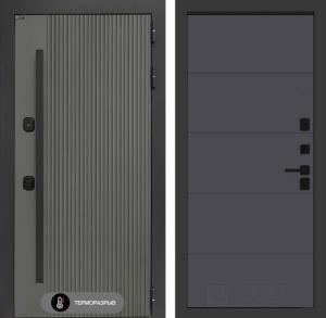 Входная дверь Термолаб 1 тепло 13 — Графит софт купить в Москве