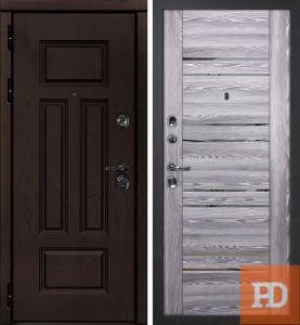 Входная дверь STR Э-2 Ривьера грей купить в Москве