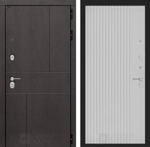 Входная дверь Урбан 29 — Белый рельеф софт купить в Москве