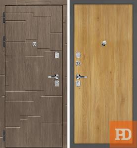 Входная дверь STR Домино дуб золотистый купить в Москве