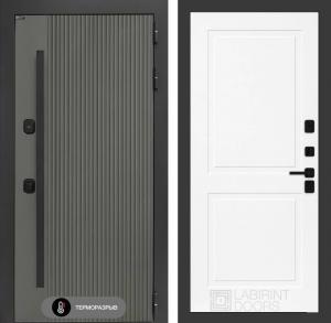 Входная дверь Термолаб 1 тепло 11 — Белый софт купить в Москве