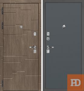 Входная дверь STR Домино графит купить в Москве