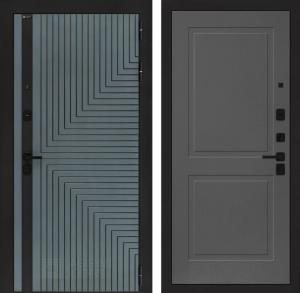 Входная дверь Кредор 11 — Графит софт купить в Москве