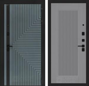 Входная дверь Кредор 30 — Серый рельеф софт купить в Москве