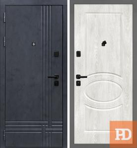 Входная дверь STR Осло  Сиена 1 дуб жемчужный купить в Москве