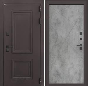 Входная дверь Полярис лайт 24 — Бетон светлый купить в Москве