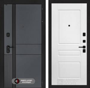 Входная дверь Эволаб 03 — Белый софт купить в Москве