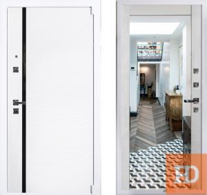 Входная дверь Арма  Гранд Вайт 11 Бетон светлый купить в Москве