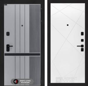 Входная дверь Скайлаб 24 — Белый софт купить в Москве