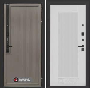 Входная дверь Лаб 1 Про 30 — Белый рельеф софт купить в Москве