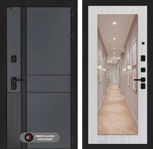 Входная дверь Эволаб с Зеркалом 18 — Сандал белый купить в Москве