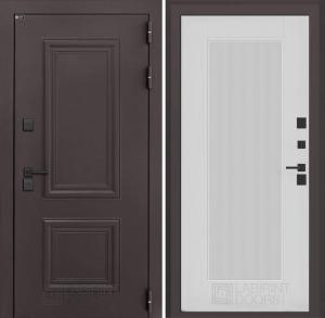 Входная дверь Полярис лайт 30 — Белый рельеф софт купить в Москве