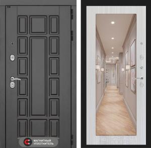 Входная дверь Нью-Йорк с Зеркалом 18 — Сандал белый купить в Москве