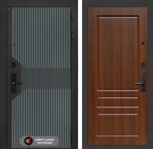 Входная дверь СмАртлаб 03 — Орех бренди купить в Москве