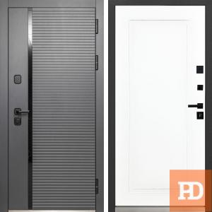 Входная дверь MXM-6 Лайн 1 белая купить в Москве