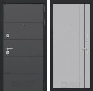 Входная дверь Арт 10 — Серый рельеф софт купить в Москве