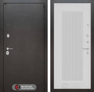 Входная дверь Сильвер 30 — Белый рельеф софт купить в Москве