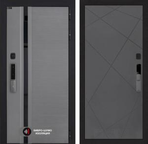 Входная дверь Пиано Смарт 2.0 панель 24 — Графит софт купить в Москве