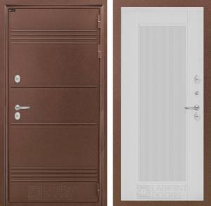 Входная дверь Термо Лайт 30 — Белый рельеф софт купить в Москве