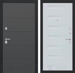 Входная дверь Арт 14 — Дуб кантри белый горизонтальный купить в Москве