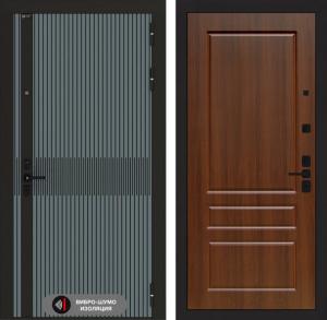 Входная дверь Иссида 03 — Орех бренди купить в Москве